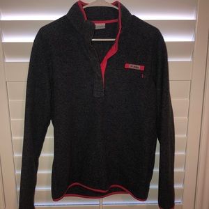 Women’s PFG harborside overlay fleece pullover